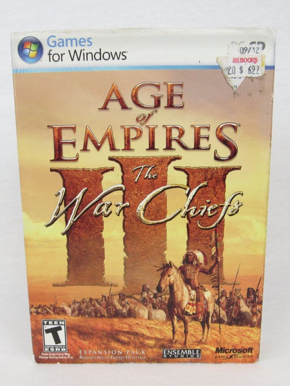 Age of Empires III: The War Chiefs Expansion Pack (PC Microsoft Game 2006)
